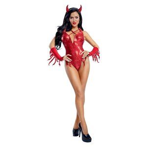 NEW Hot As Hades Womens SZ Small Halloween Costume Role Play MSRP $45